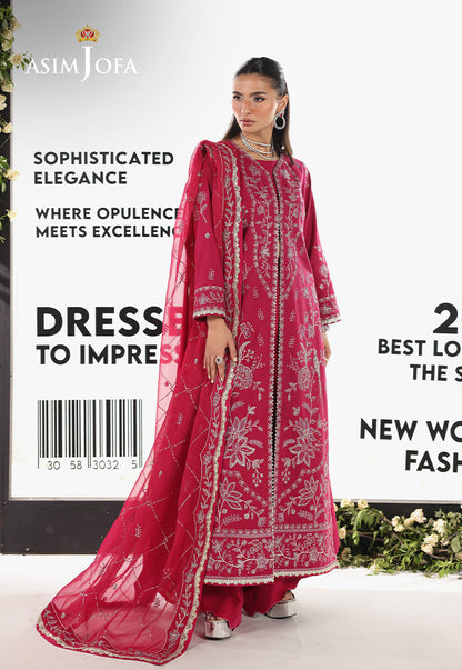 Asim Jofa | En Vogue |AJUEV-15 - Ladies Clothes - Maria Faisal