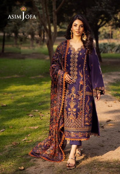 Asim Jofa | Prints Drop 2 | AJUBJ-15 by Maria Faisal - Registered Vendor of : Asim Jofa - type : Ladies Clothes - 100% original wedding dresses