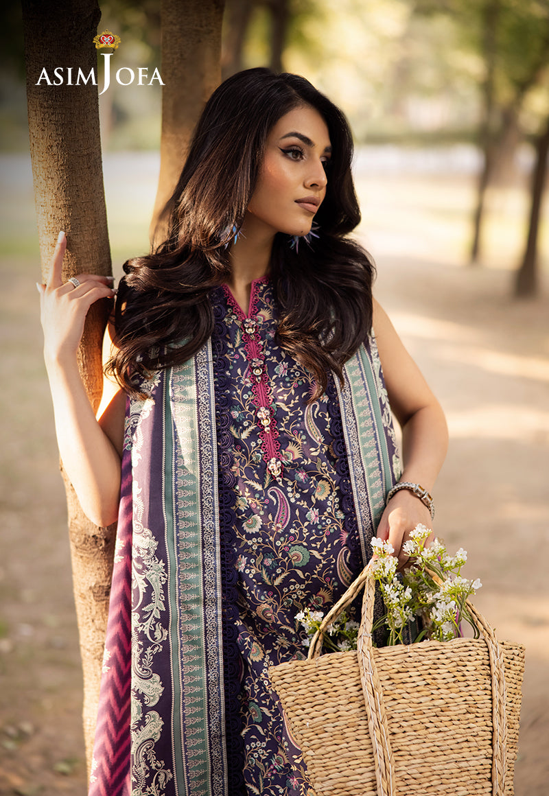 Asim Jofa | Prints Drop 2 | AJUBJ-30 by Maria Faisal - Registered Vendor of : Asim Jofa - type : Ladies Clothes - 100% original wedding dresses