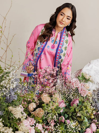 Rajbari | Amal Summer Prints Exclusive | Amal Summer Prints - 01 by Maria Faisal - Registered Vendor of : Rajbari - type : Ladies Clothes - 100% original wedding dresses