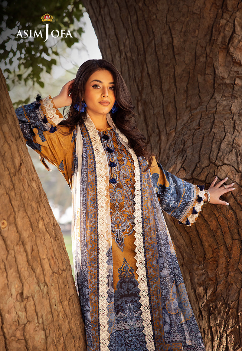 Asim Jofa | Prints Drop 2 | AJUBJ-10 by Maria Faisal - Registered Vendor of : Asim Jofa - type : Ladies Clothes - 100% original wedding dresses