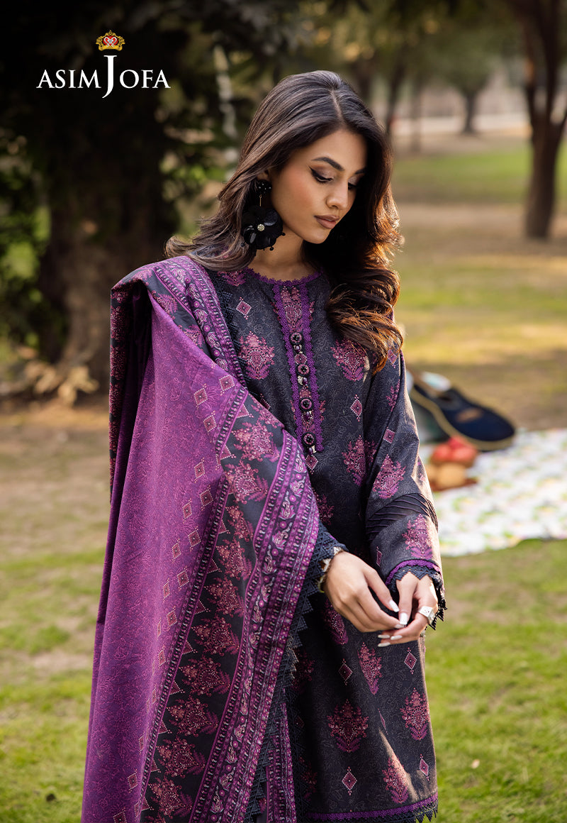 Asim Jofa | Prints Drop 2 | AJUBJ-24 by Maria Faisal - Registered Vendor of : Asim Jofa - type : Ladies Clothes - 100% original wedding dresses