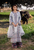 Asim Jofa | Luxury Lawn 25 | AJELL-10 by Maria Faisal - Registered Vendor of : Asim Jofa - type : Ladies Clothes - 100% original wedding dresses