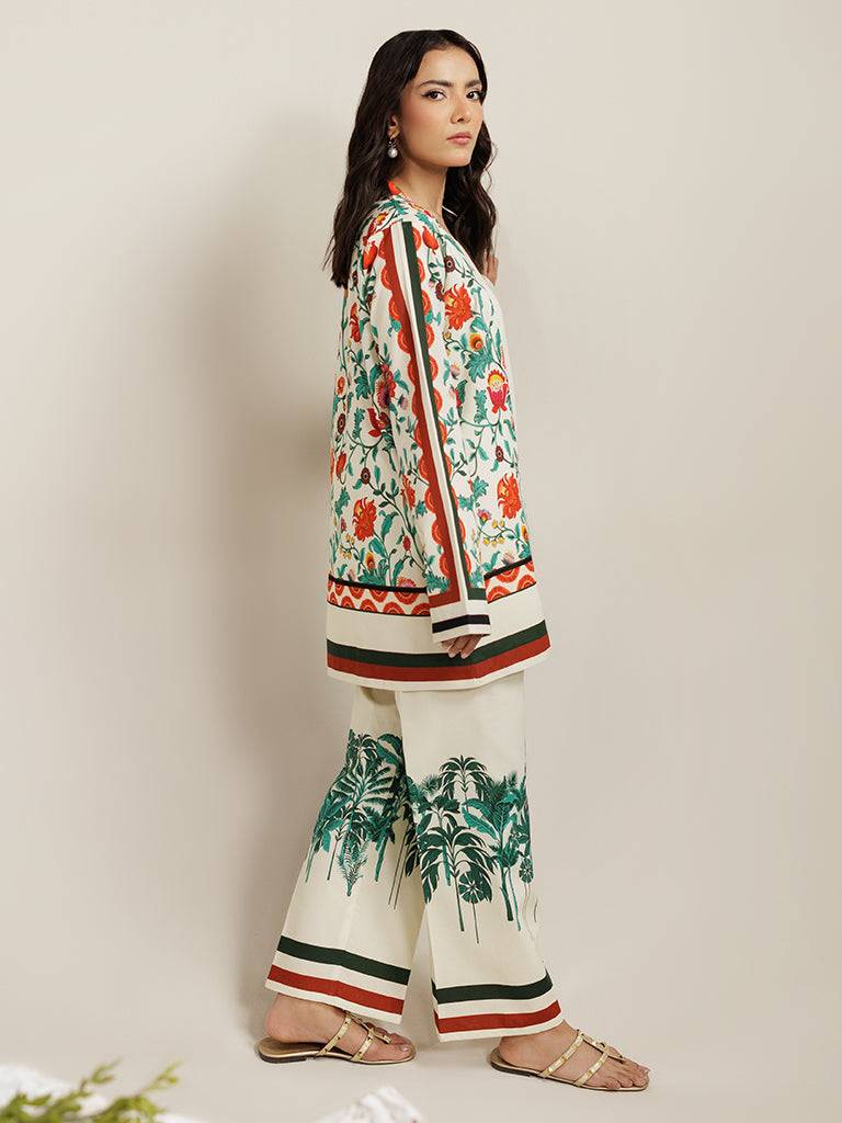 Rajbari | Amal Summer Prints Exclusive | Amal Summer Prints - 13 by Maria Faisal - Registered Vendor of : Rajbari - type : Ladies Clothes - 100% original wedding dresses