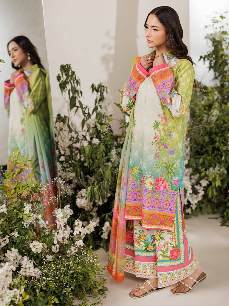 Rajbari | Amal Summer Prints Exclusive | Amal Summer Prints - 07 by Maria Faisal - Registered Vendor of : Rajbari - type : Ladies Clothes - 100% original wedding dresses