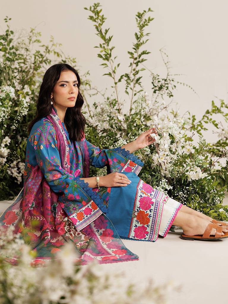 Rajbari | Amal Summer Prints Exclusive | Amal Summer Prints - 05 by Maria Faisal - Registered Vendor of : Rajbari - type : Ladies Clothes - 100% original wedding dresses