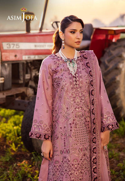 Asim Jofa | Luxury Lawn 25 | AJELL-02 by Maria Faisal - Registered Vendor of : Asim Jofa - type : Ladies Clothes - 100% original wedding dresses