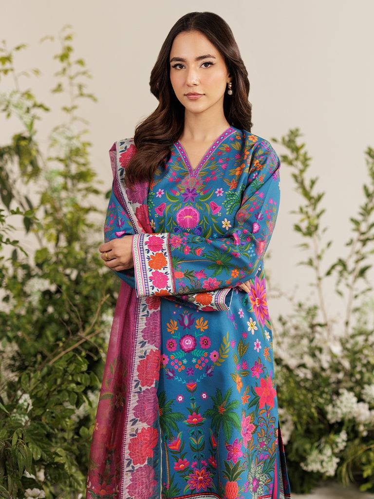 Rajbari | Amal Summer Prints Exclusive | Amal Summer Prints - 05 by Maria Faisal - Registered Vendor of : Rajbari - type : Ladies Clothes - 100% original wedding dresses