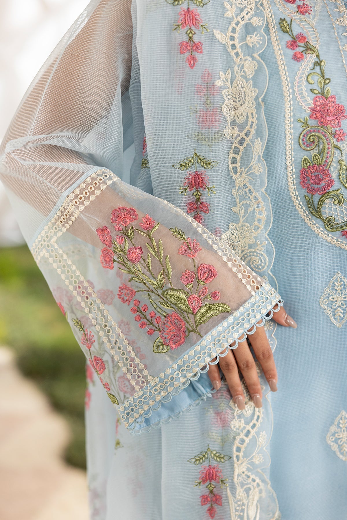Charizma | Festive Pret  | CMA-5-191 - Dress - available at Maria Faisal in UK and USA.