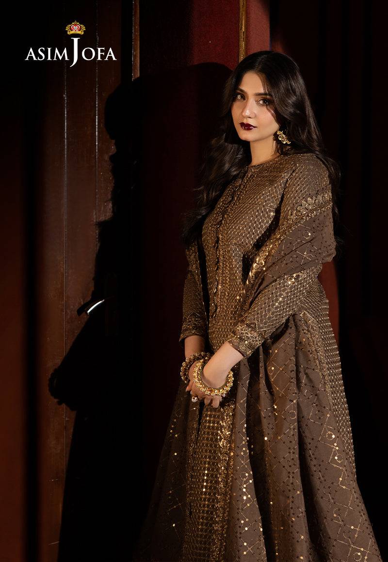 Asim Jofa | Luxury Festive Rejoice | AJLFF-08 by Maria Faisal - Registered Vendor of : Asim Jofa - type : Ladies Clothes - 100% original wedding dresses