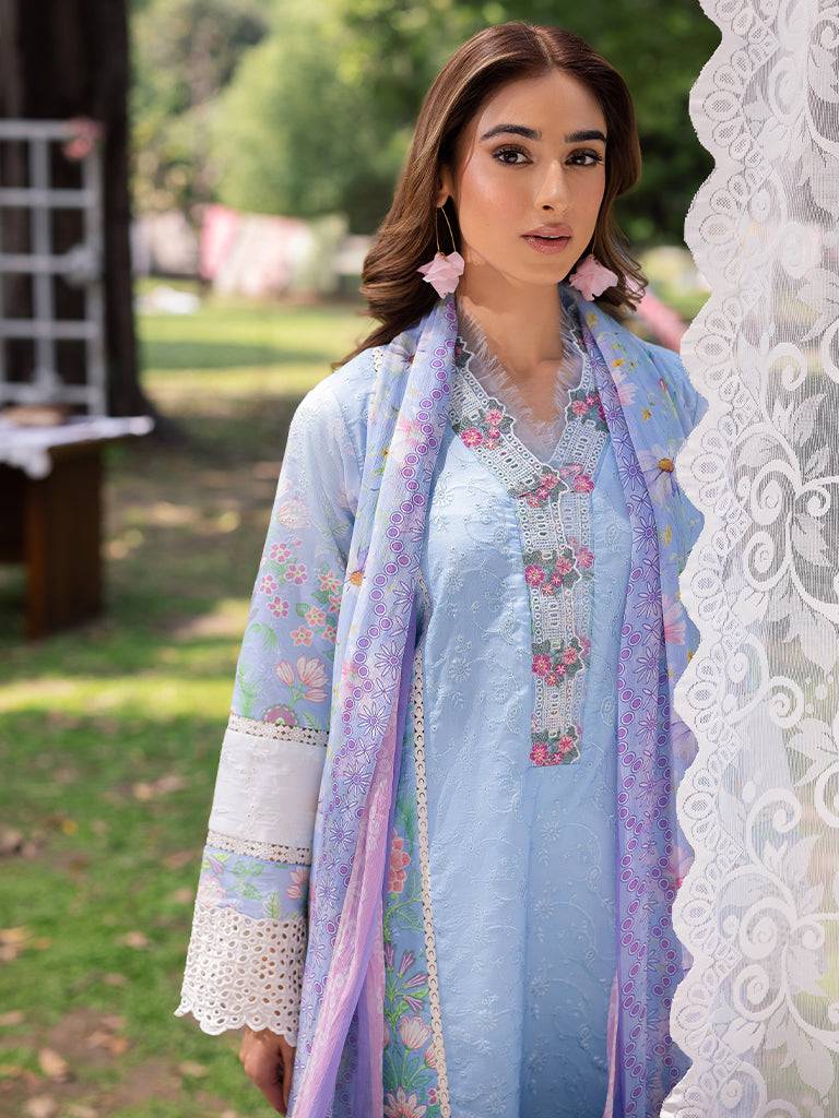 Rajbari | Schiffli Printkari Exclusive | Schiffli Printkari - 04 by Maria Faisal - Registered Vendor of : Rajbari - type : Ladies Clothes - 100% original wedding dresses