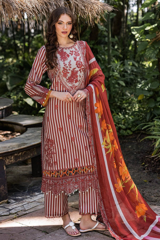 Charizma | Naranji Lawn | CN5-04 by Maria Faisal - Registered Vendor of : Charizma - type : Ladies Clothes - 100% original wedding dresses