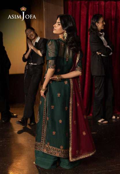 Asim Jofa | Luxury Festive Rejoice | AJLFF-02 by Maria Faisal - Registered Vendor of : Asim Jofa - type : Ladies Clothes - 100% original wedding dresses