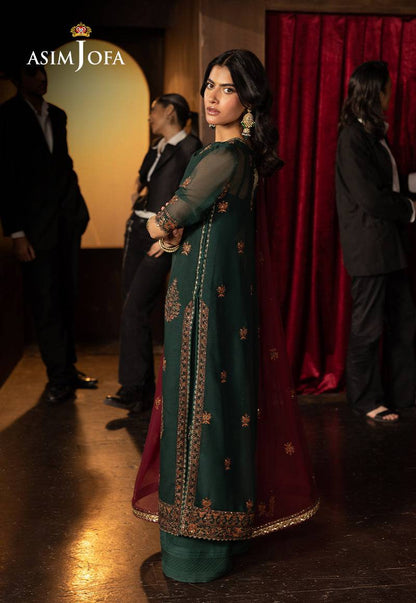 Asim Jofa | Luxury Festive Rejoice | AJLFF-02 by Maria Faisal - Registered Vendor of : Asim Jofa - type : Ladies Clothes - 100% original wedding dresses