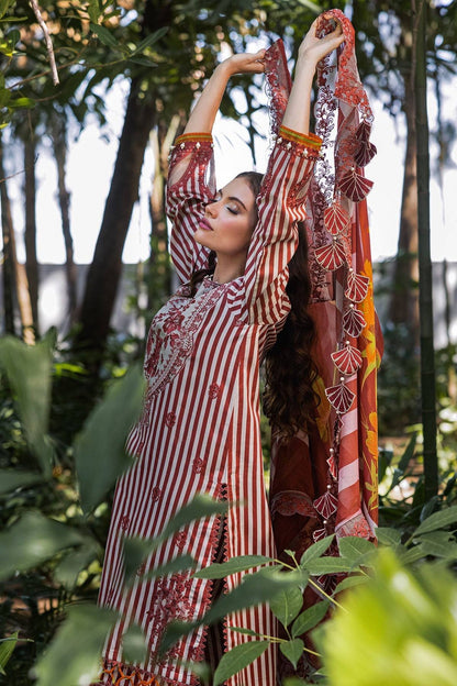 Charizma | Naranji Lawn | CN5-04 by Maria Faisal - Registered Vendor of : Charizma - type : Ladies Clothes - 100% original wedding dresses