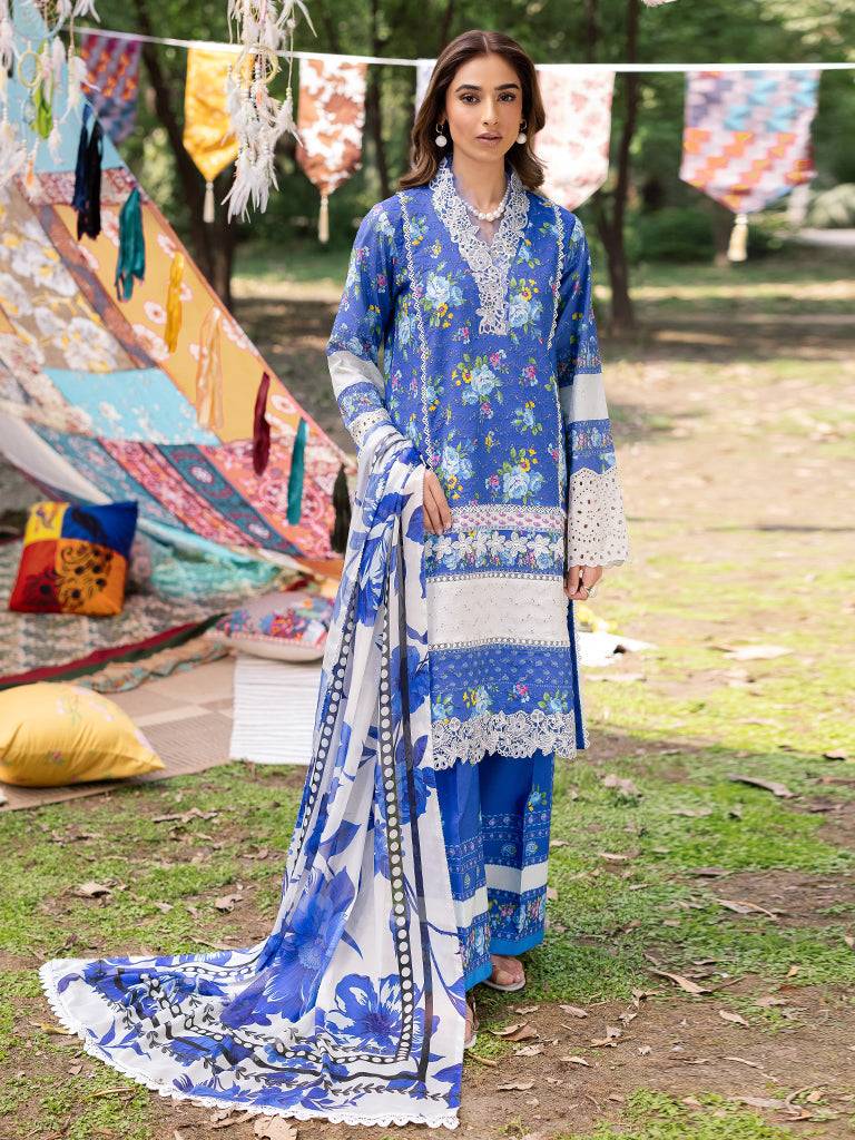Rajbari | Schiffli Printkari Exclusive | Schiffli Printkari - 06 by Maria Faisal - Registered Vendor of : Rajbari - type : Ladies Clothes - 100% original wedding dresses
