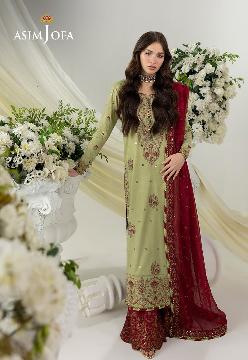Asim Jofa | Izel Luxury Collection |AJIZL-04 - Ladies Clothes - Maria Faisal