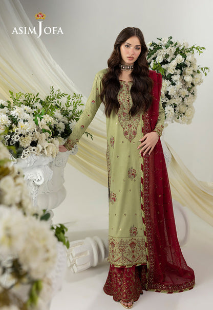 Asim Jofa | Izel Luxury Collection |AJIZL-04 - Ladies Clothes - Maria Faisal