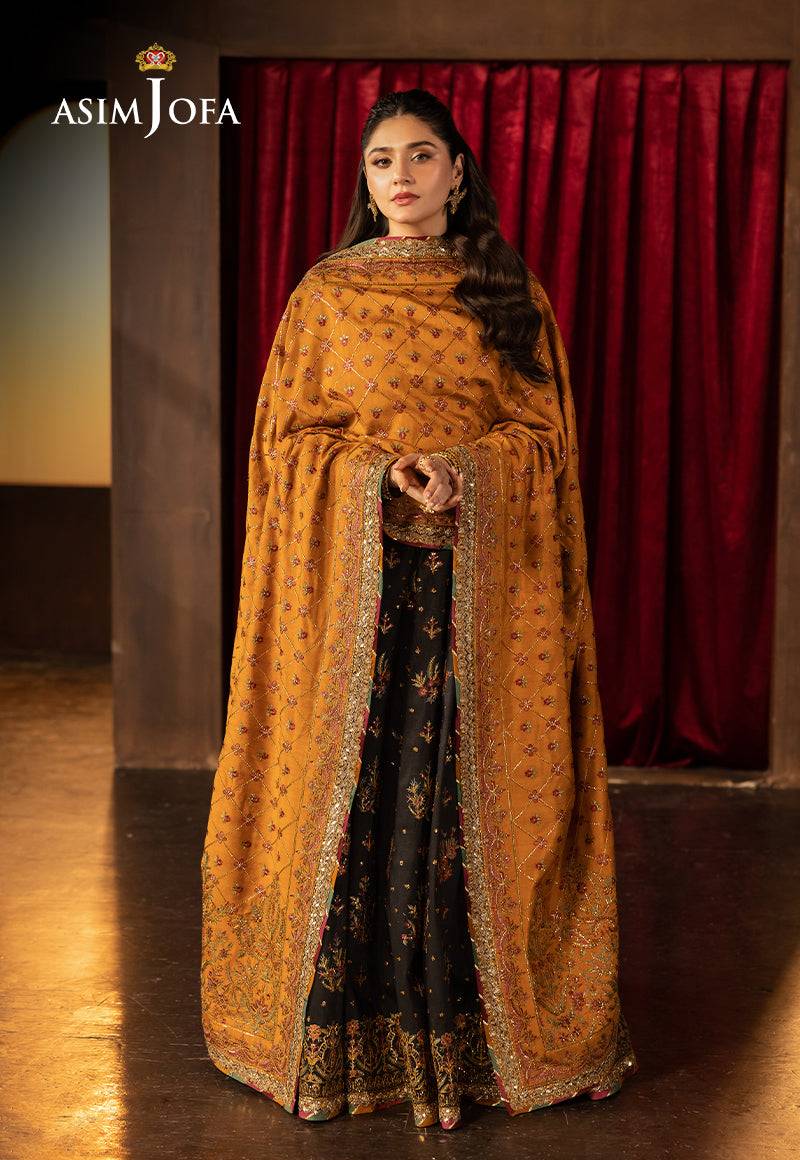 Asim Jofa | Luxury Festive Rejoice | AJLFF-19 by Maria Faisal - Registered Vendor of : Asim Jofa - type : Ladies Clothes - 100% original wedding dresses