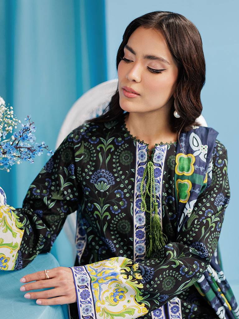 Rajbari | Amal Summer Prints Exclusive | Amal Summer Prints - 09 by Maria Faisal - Registered Vendor of : Rajbari - type : Ladies Clothes - 100% original wedding dresses