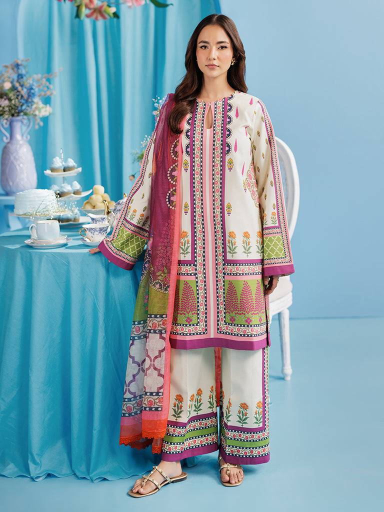 Rajbari | Amal Summer Prints Exclusive | Amal Summer Prints - 04 by Maria Faisal - Registered Vendor of : Rajbari - type : Ladies Clothes - 100% original wedding dresses