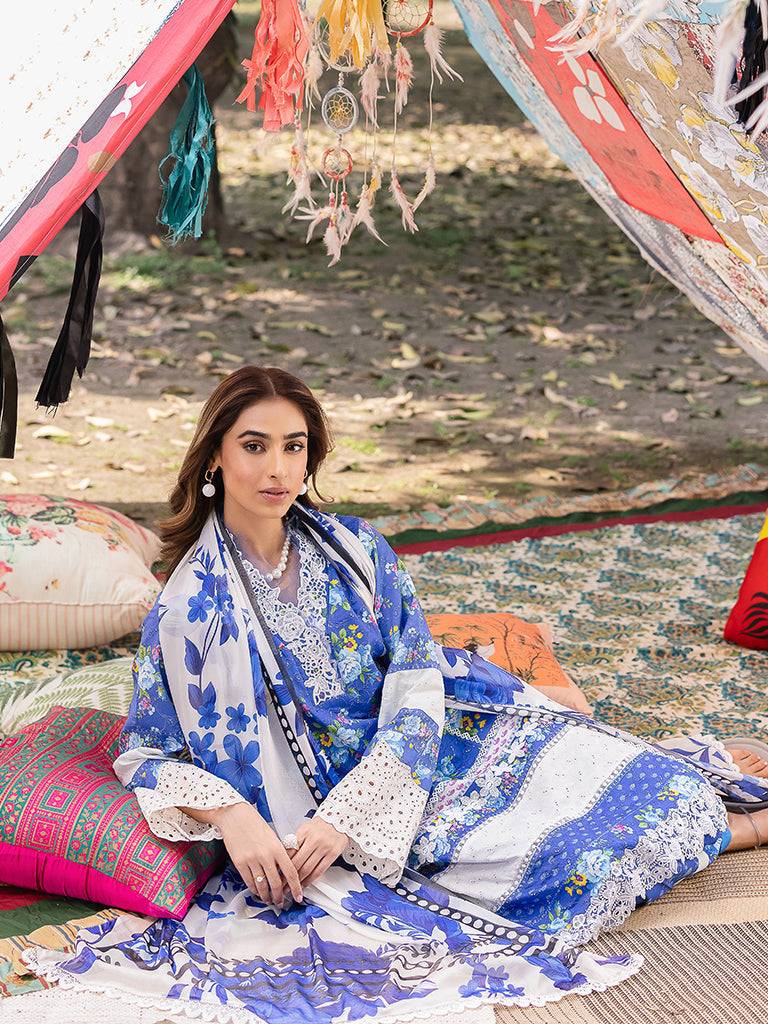 Rajbari | Schiffli Printkari Exclusive | Schiffli Printkari - 06 by Maria Faisal - Registered Vendor of : Rajbari - type : Ladies Clothes - 100% original wedding dresses