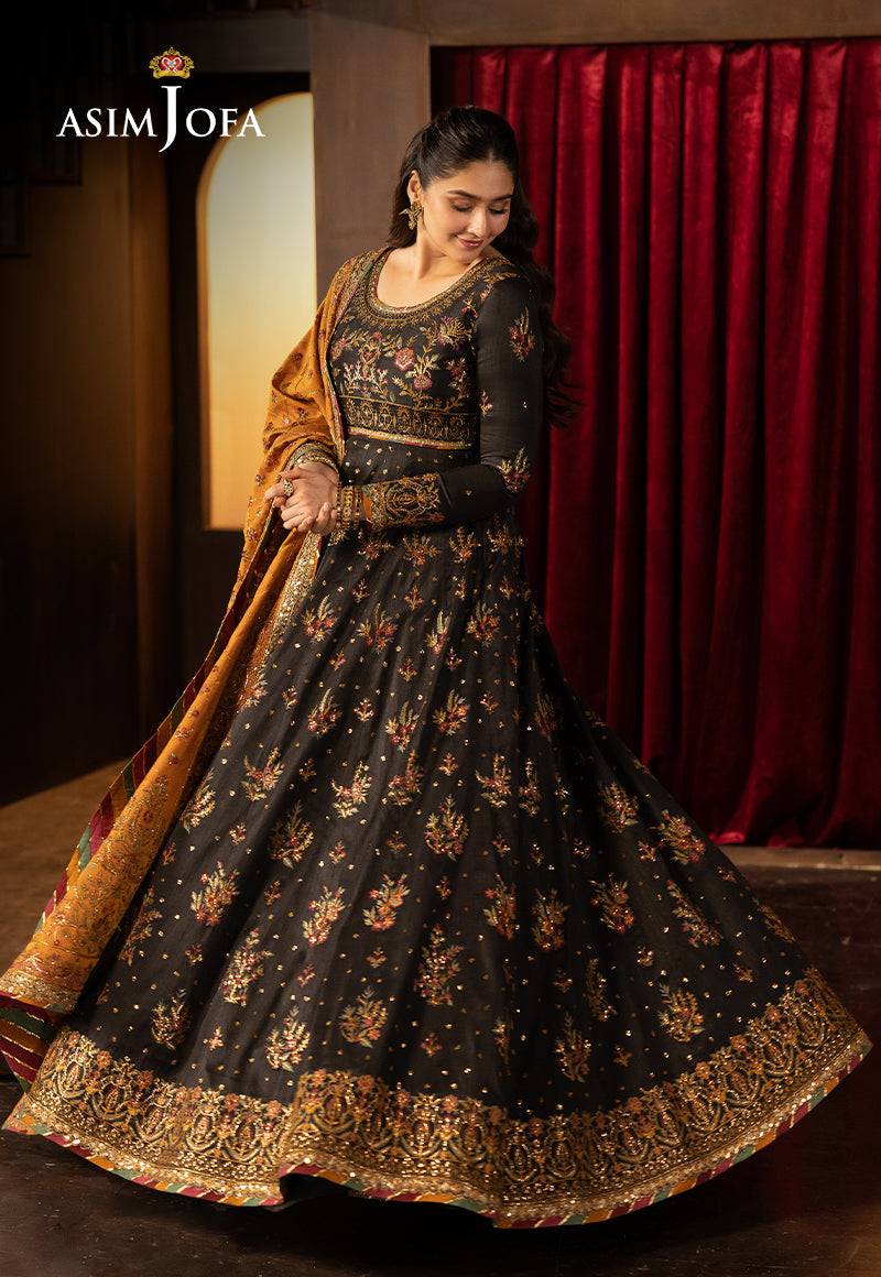 Asim Jofa | Luxury Festive Rejoice | AJLFF-19 by Maria Faisal - Registered Vendor of : Asim Jofa - type : Ladies Clothes - 100% original wedding dresses