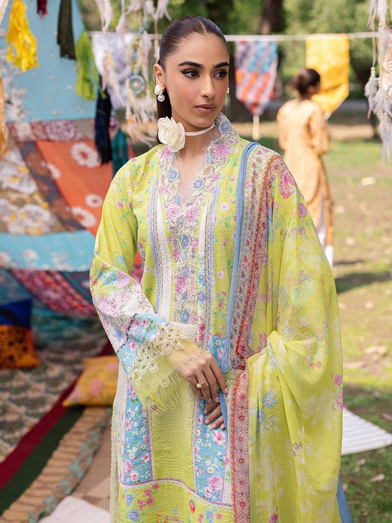 Rajbari | Schiffli Printkari Exclusive | Schiffli Printkari - 09 by Maria Faisal - Registered Vendor of : Rajbari - type : Ladies Clothes - 100% original wedding dresses