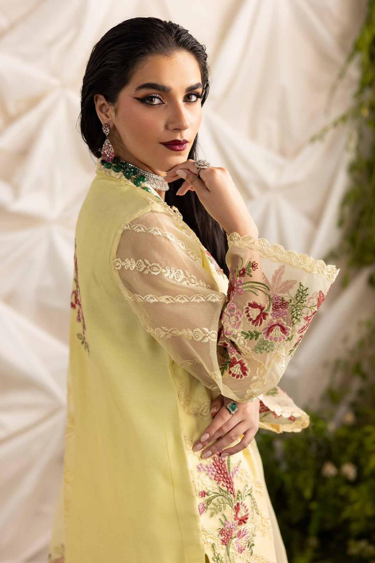 Charizma | Festive Pret  | CMA-5-192 - Dress - available at Maria Faisal in UK and USA.
