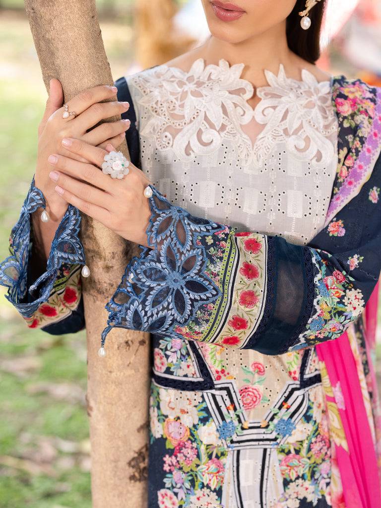 Rajbari | Schiffli Printkari Exclusive | Schiffli Printkari - 12 by Maria Faisal - Registered Vendor of : Rajbari - type : Ladies Clothes - 100% original wedding dresses