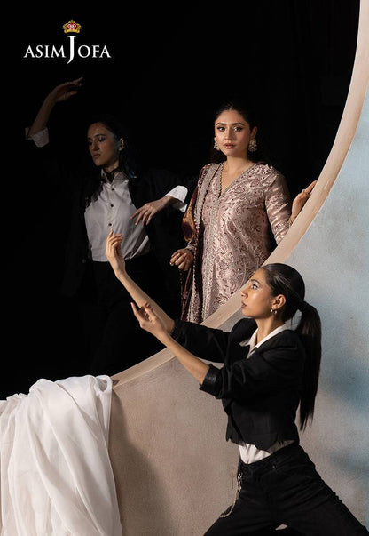 Asim Jofa | Luxury Festive Rejoice | AJLFF-10 by Maria Faisal - Registered Vendor of : Asim Jofa - type : Ladies Clothes - 100% original wedding dresses