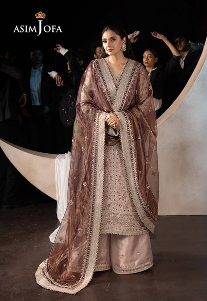 Asim Jofa | Luxury Festive Rejoice | AJLFF-10 by Maria Faisal - Registered Vendor of : Asim Jofa - type : Ladies Clothes - 100% original wedding dresses