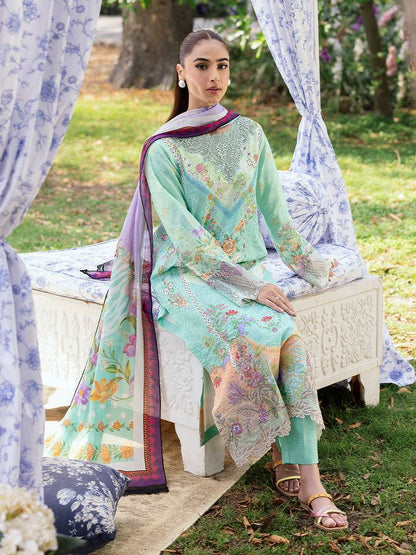Rajbari | Schiffli Printkari Exclusive | Schiffli Printkari - 05 by Maria Faisal - Registered Vendor of : Rajbari - type : Ladies Clothes - 100% original wedding dresses