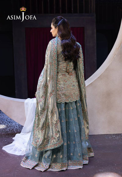 Asim Jofa | Festive Opulence | AJFO-14 by Maria Faisal - Registered Vendor of : Asim Jofa - type : Ladies Clothes - 100% original wedding dresses