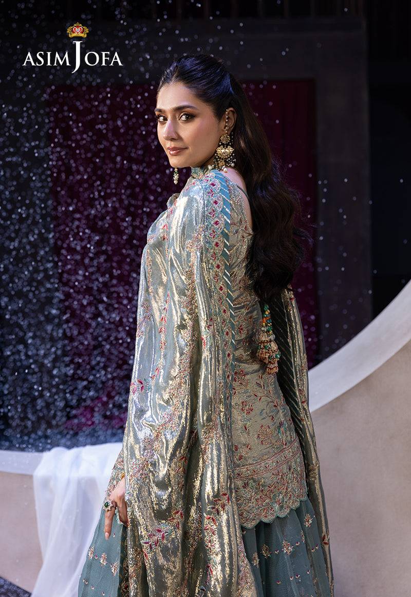 Asim Jofa | Festive Opulence | AJFO-14 by Maria Faisal - Registered Vendor of : Asim Jofa - type : Ladies Clothes - 100% original wedding dresses