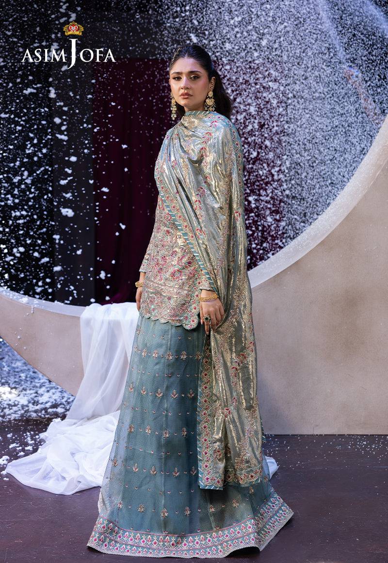 Asim Jofa | Festive Opulence | AJFO-14 by Maria Faisal - Registered Vendor of : Asim Jofa - type : Ladies Clothes - 100% original wedding dresses