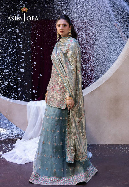 Asim Jofa | Festive Opulence | AJFO-14 by Maria Faisal - Registered Vendor of : Asim Jofa - type : Ladies Clothes - 100% original wedding dresses
