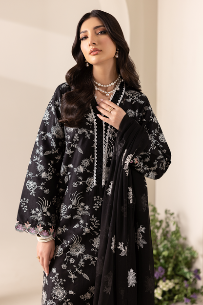 Rajbari | Premium Edition | Embroidered Chiffon Dopatta 10 - Luxury Dress - available at Maria Faisal in UK and USA.