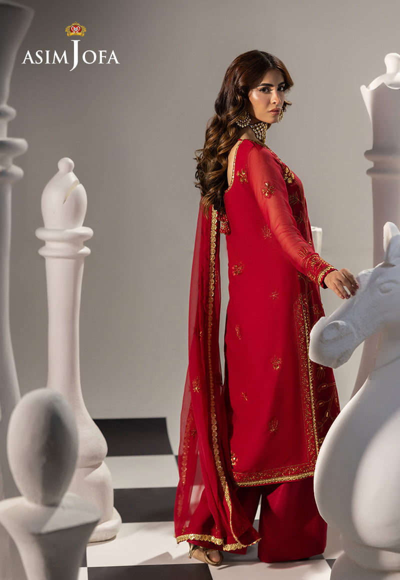 Asim Jofa | Izel Luxury Collection | AJIZL-19 - Ladies Clothes - Maria Faisal