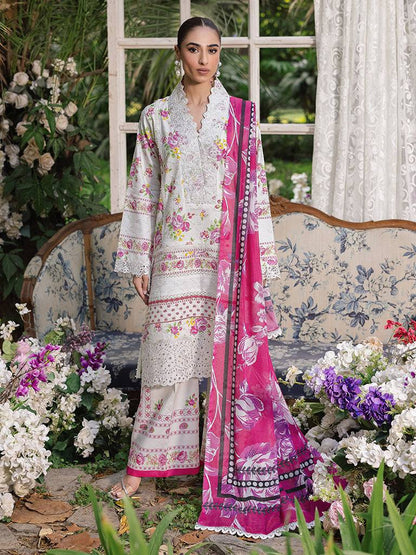 Rajbari | Schiffli Printkari Exclusive | Schiffli Printkari - 02 by Maria Faisal - Registered Vendor of : Rajbari - type : Ladies Clothes - 100% original wedding dresses