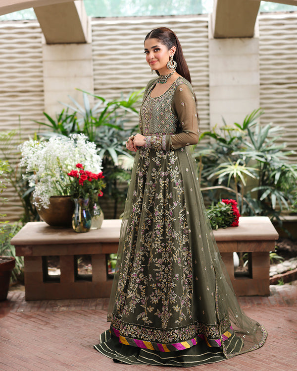 Roheenaz | Aangan Chiffon Collection 25 | Mehwar - Ladies Clothes - Maria Faisal