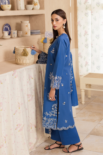 Rajbari | Nissa Chikankari Exclusive | Exclusive 07 - Luxury Dress - available at Maria Faisal in UK and USA.