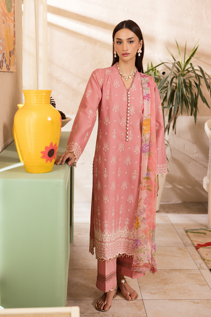 Rajbari | Nissa Chikankari Exclusive | Exclusive 06 - Luxury Dress - available at Maria Faisal in UK and USA.
