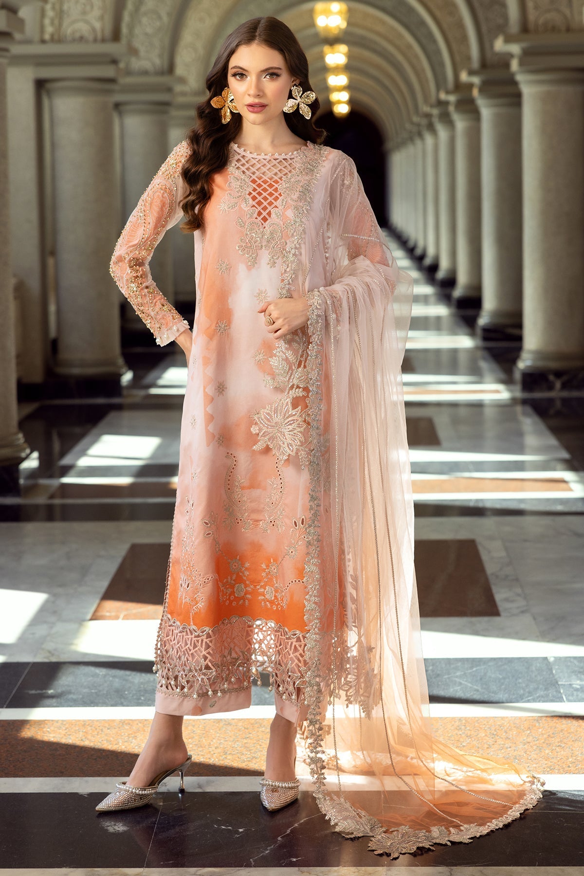 Charizma | Festive Limited Edition 25 | ED5-08 by Maria Faisal - Registered Vendor of : Charizma - type : Ladies Clothes - 100% original wedding dresses