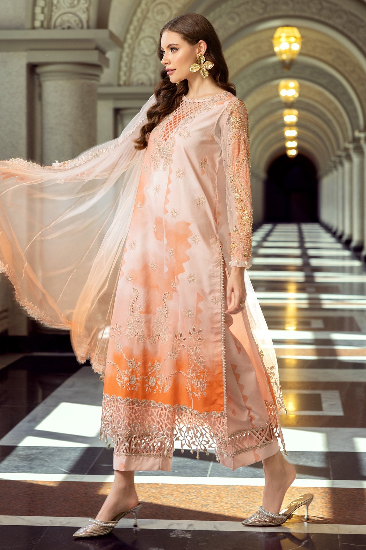 Charizma | Festive Limited Edition 25 | ED5-08 by Maria Faisal - Registered Vendor of : Charizma - type : Ladies Clothes - 100% original wedding dresses