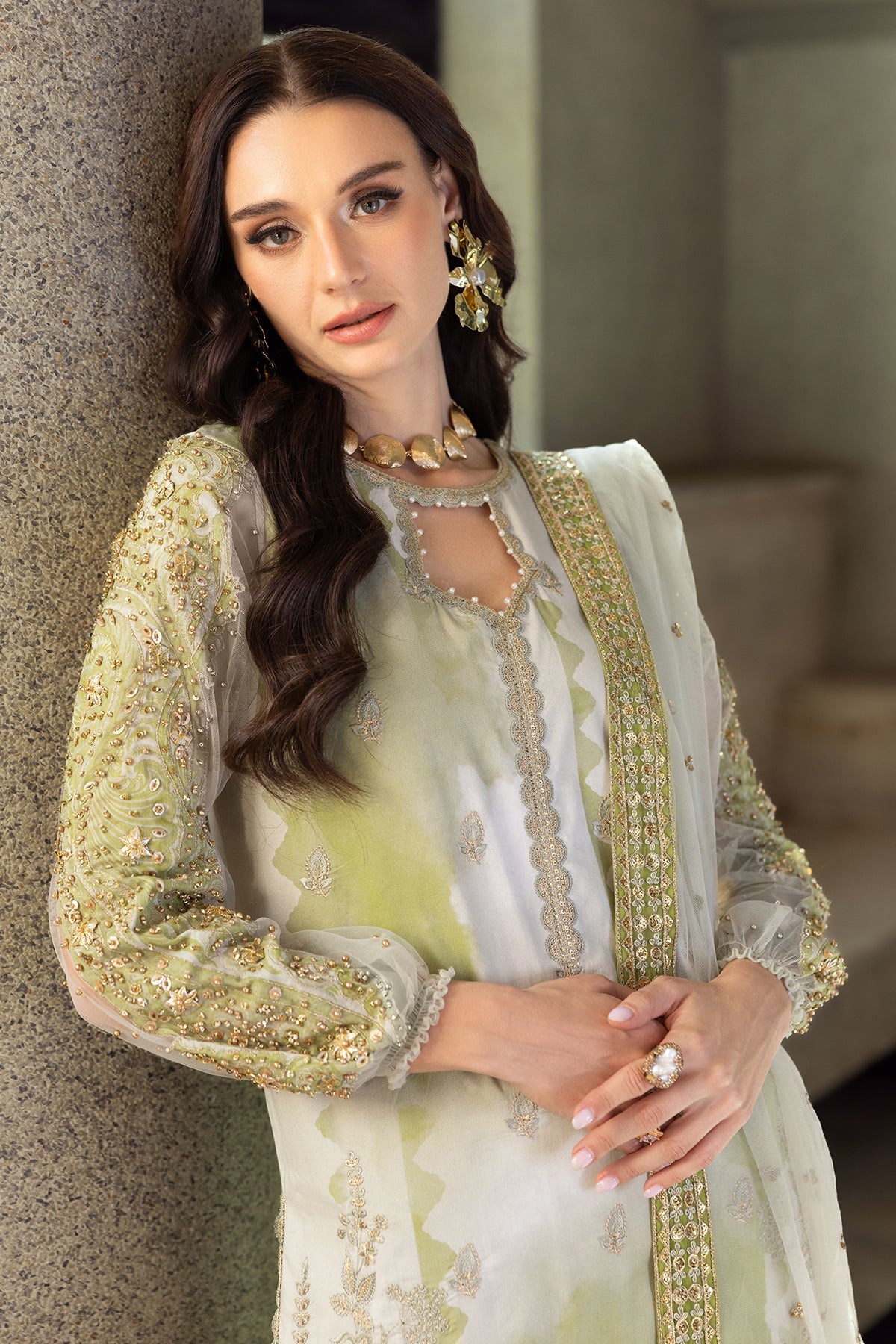 Charizma | Festive Limited Edition 25 | ED5-02 by Maria Faisal - Registered Vendor of : Charizma - type : Ladies Clothes - 100% original wedding dresses