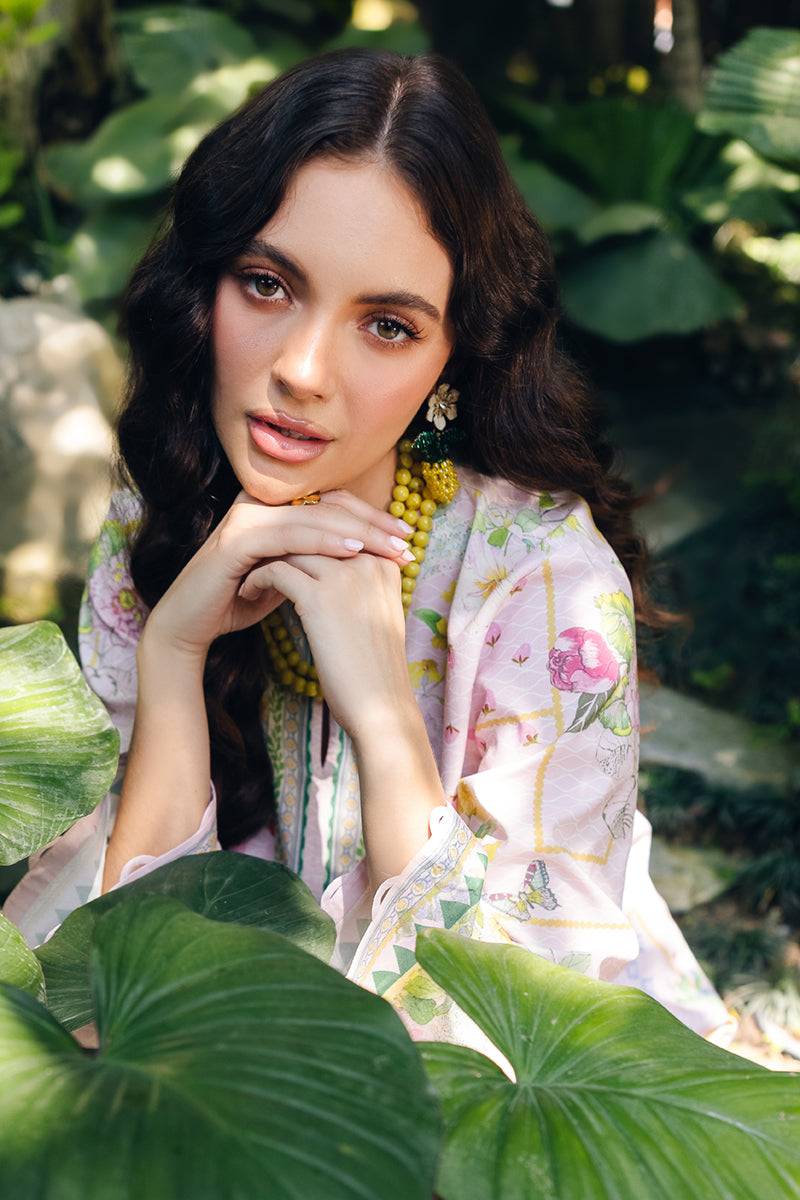 Qalamkar | Printed Co Ords 25 | OP-02 Elio by Maria Faisal - Registered Vendor of : Qalamkar - type : Ladies Clothes - 100% original wedding dresses