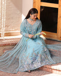 Roheenaz | Aangan Chiffon Collection 25 | Wafa - Ladies Clothes - Maria Faisal