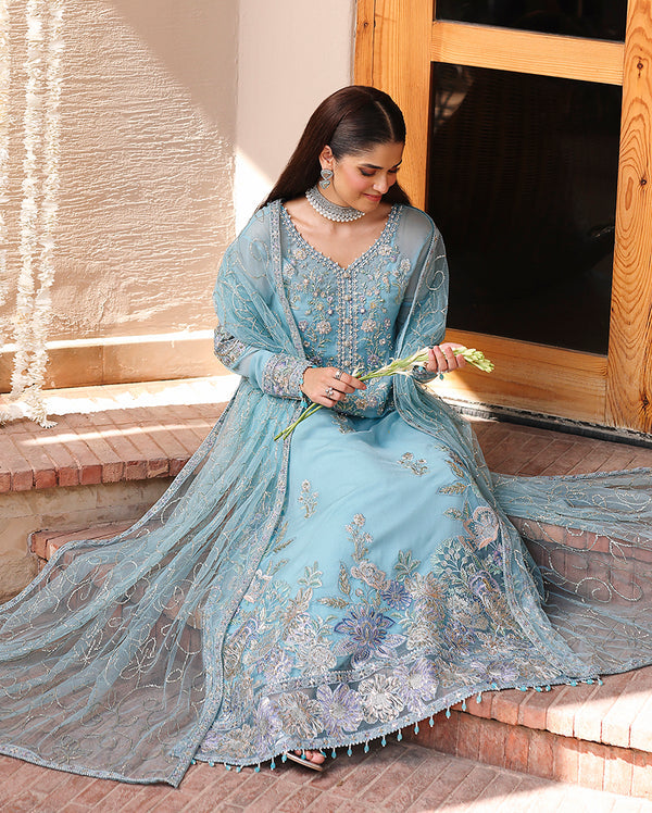 Roheenaz | Aangan Chiffon Collection 25 | Wafa - Ladies Clothes - Maria Faisal