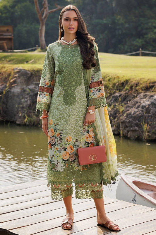 Charizma | Naranji Lawn 25 | CN5-11 by Maria Faisal - Registered Vendor of : Charizma - type : Ladies Clothes - 100% original wedding dresses